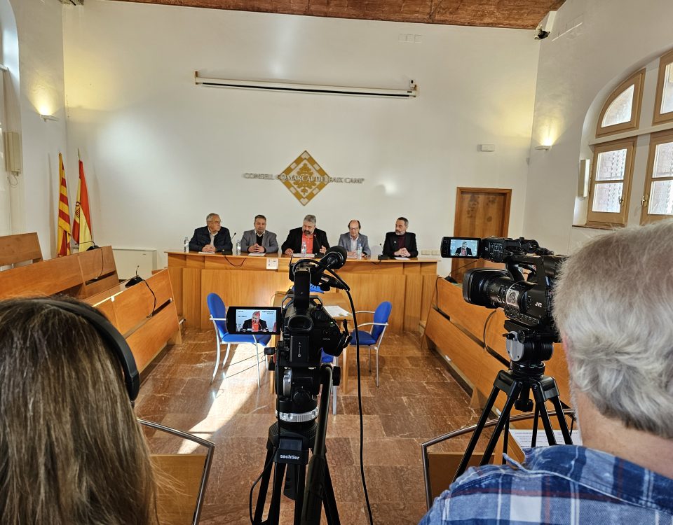 Roda de Premsa de presentació de la I Jornades de Transició Energètica al Camp