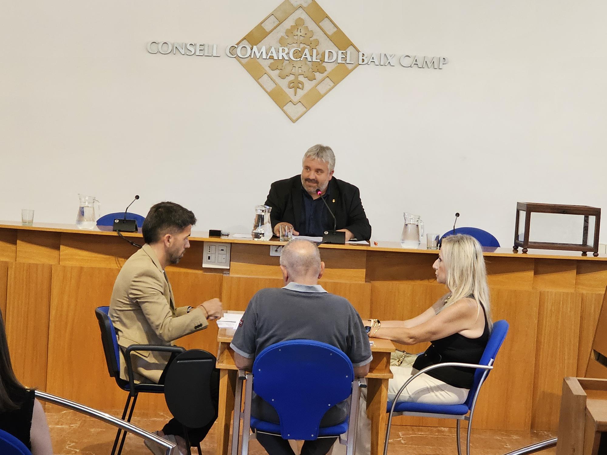 Ernest Roigé, s'acomiada de la presidència del Consell Comarcal