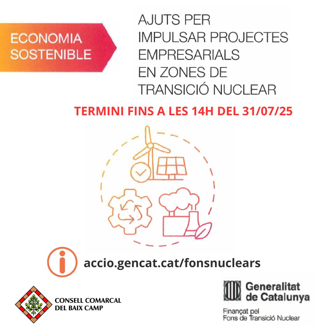 Ajuts fons de transició nuclear