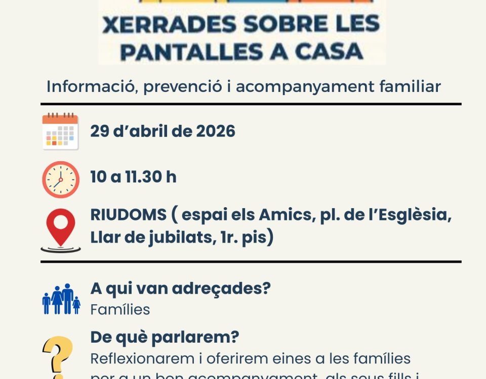 Ús de les pantalles a casa