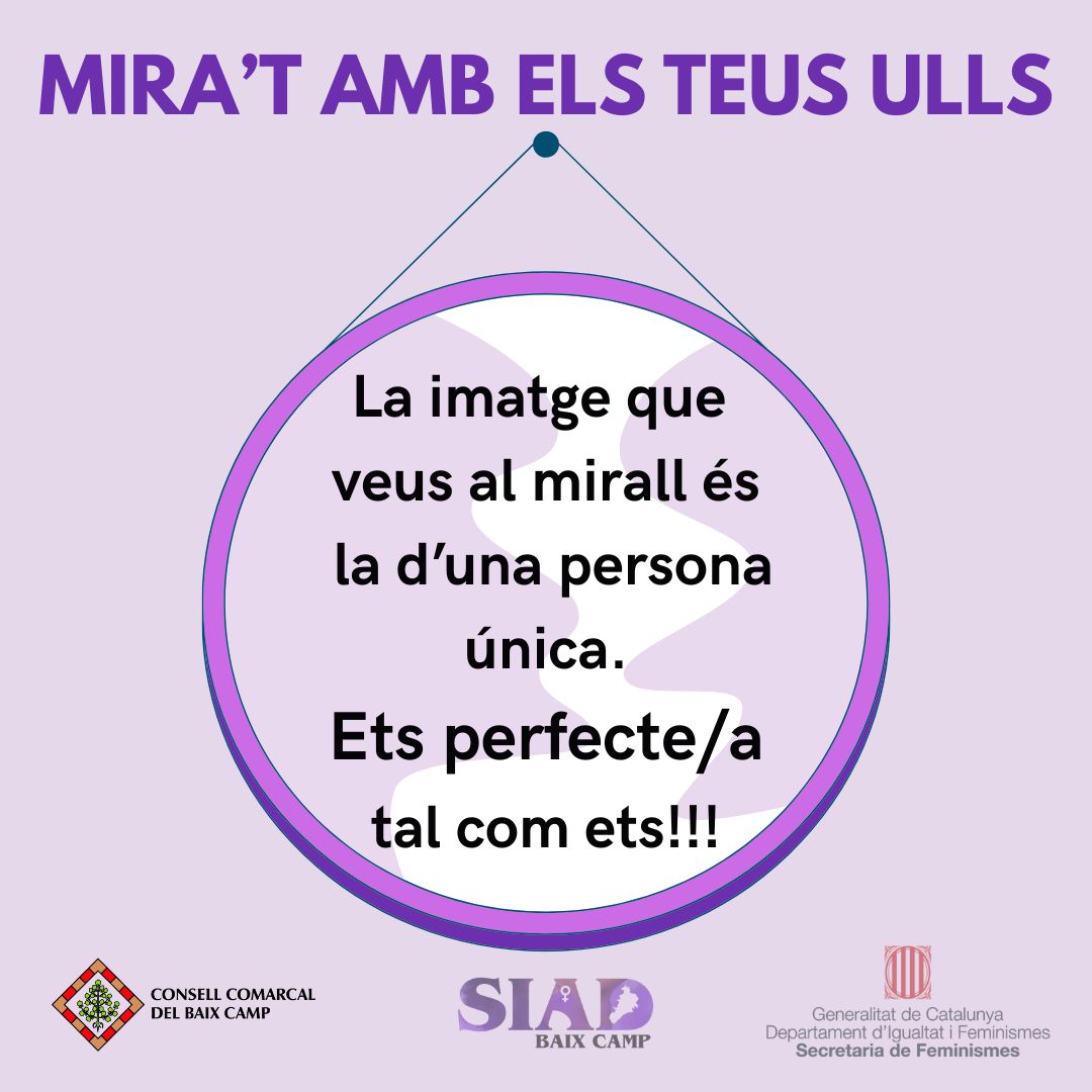 Mira't amb els teus ulls