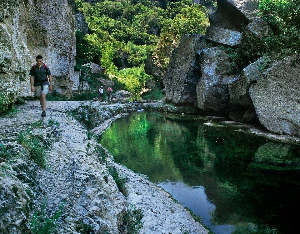 Fotografia Riu Brugent - Muntanyes de Prades, Capafonts, Baix Camp, Tarragona de Rafael López Monné