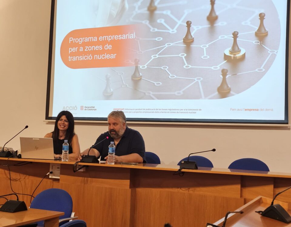 Jornada per explicar els Ajuts del Fons de Transició Nuclear.