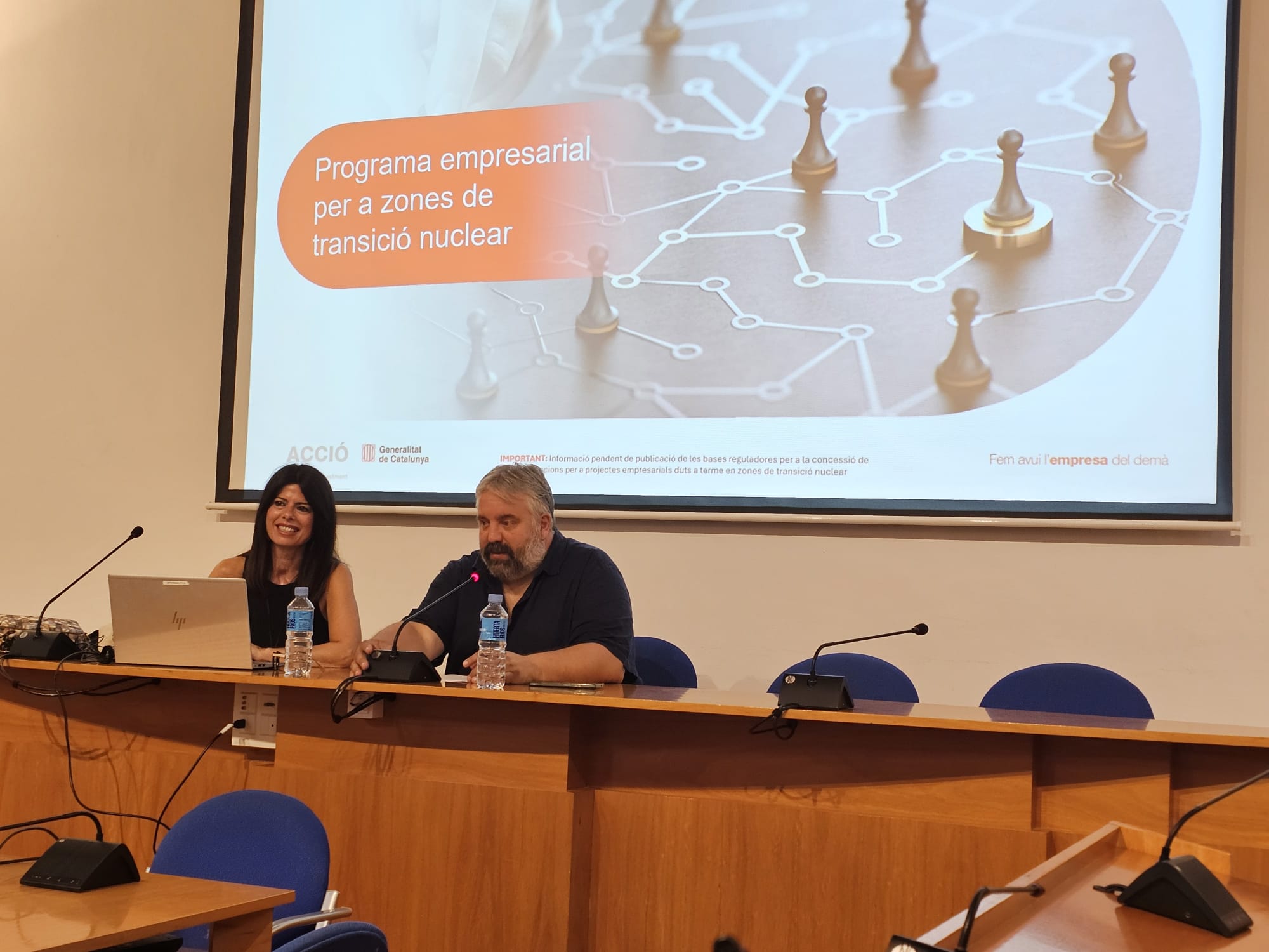 Jornada per explicar els Ajuts del Fons de Transició Nuclear.
