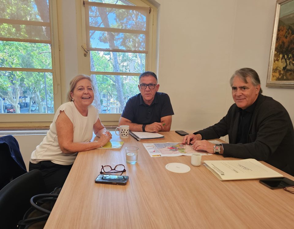Trobada institucional amb la directora de Justícia i Qualitat Democràtica a Tarragona.