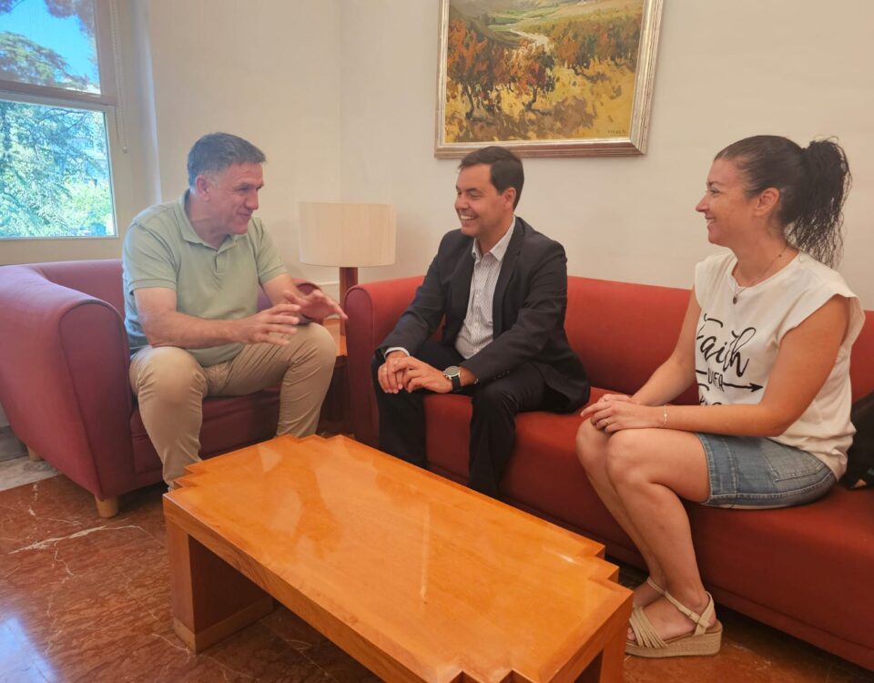 Reunió entre el president del Consell Comarcal del Baix Camp i el president de la PIMEC
