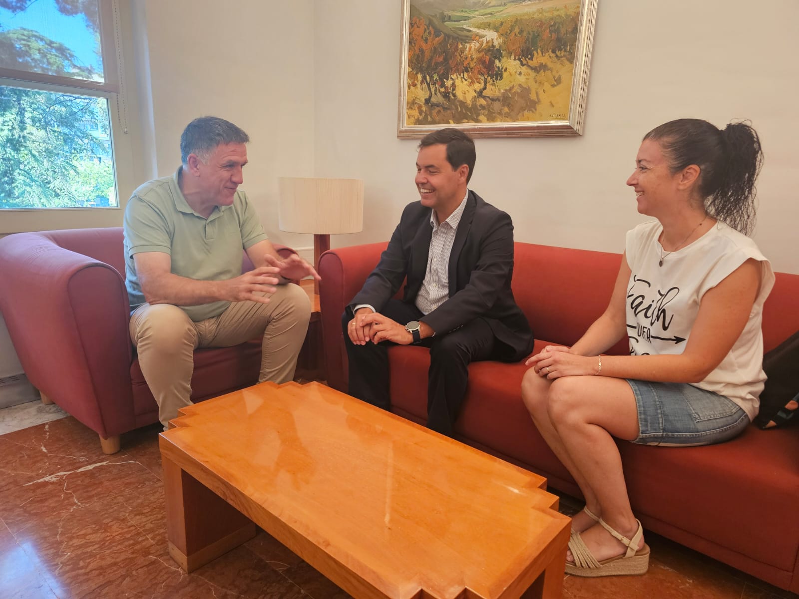 Reunió entre el president del Consell Comarcal del Baix Camp i el president de la PIMEC