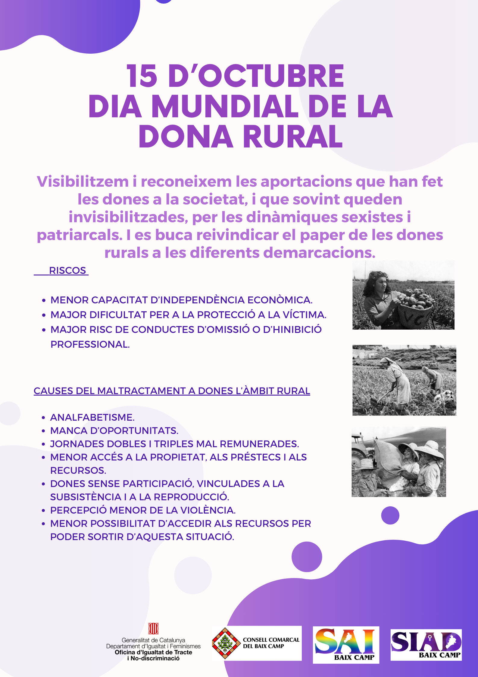 poster dones rurals enviar